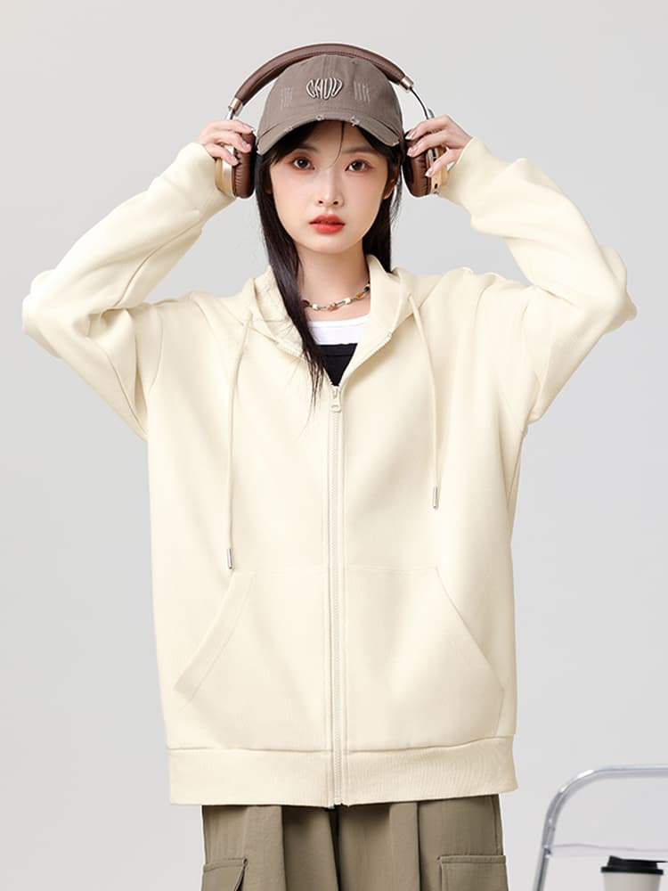 青ファッション パーカー ゆったりシルエットパーカー