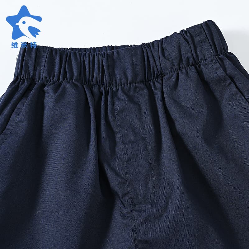 青ファッション 青ファッション 快適ウエストゴムショートパンツ