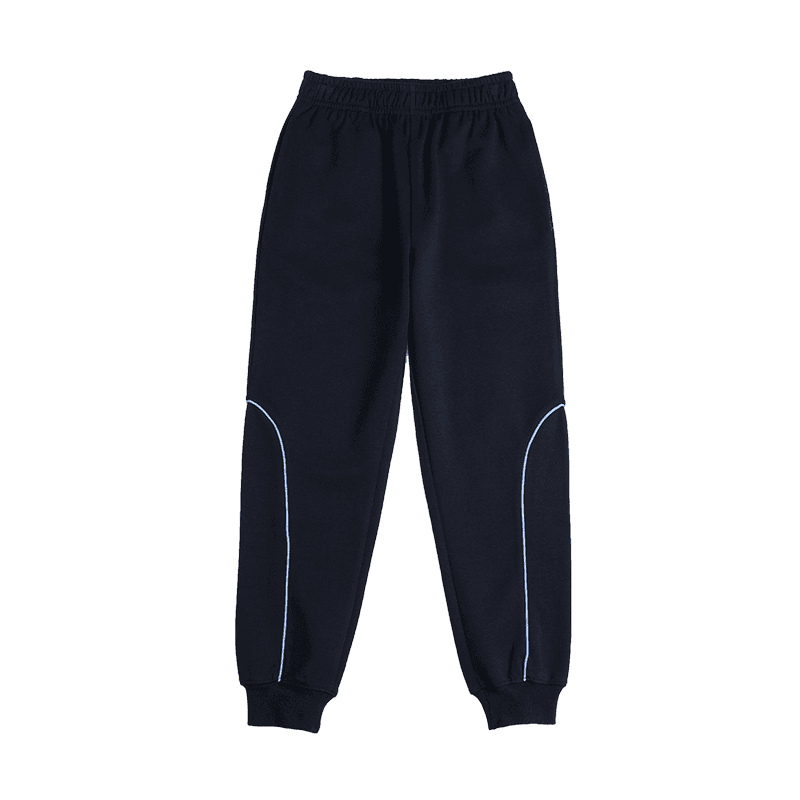 青ファッション 青ファッション ラインデザインスウェットパンツ