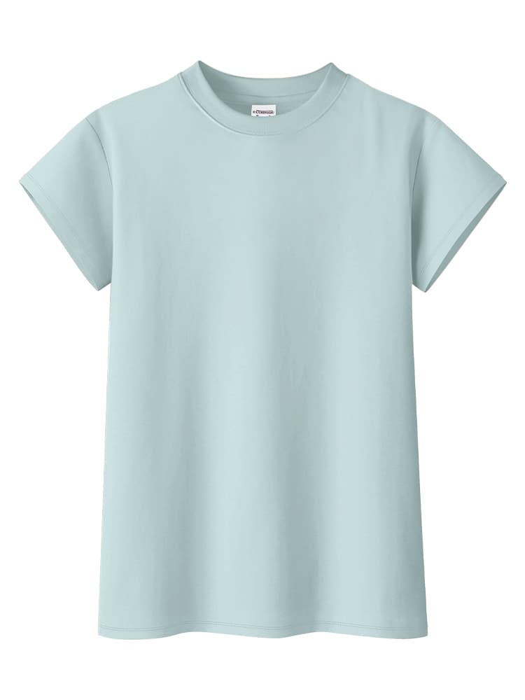 青ファッション すっきり半袖Ｔシャツ