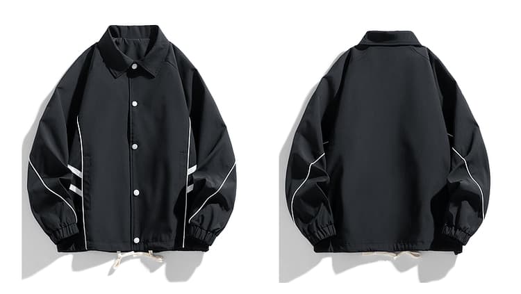 青ファッション ジャケット スポーティラインジャケット